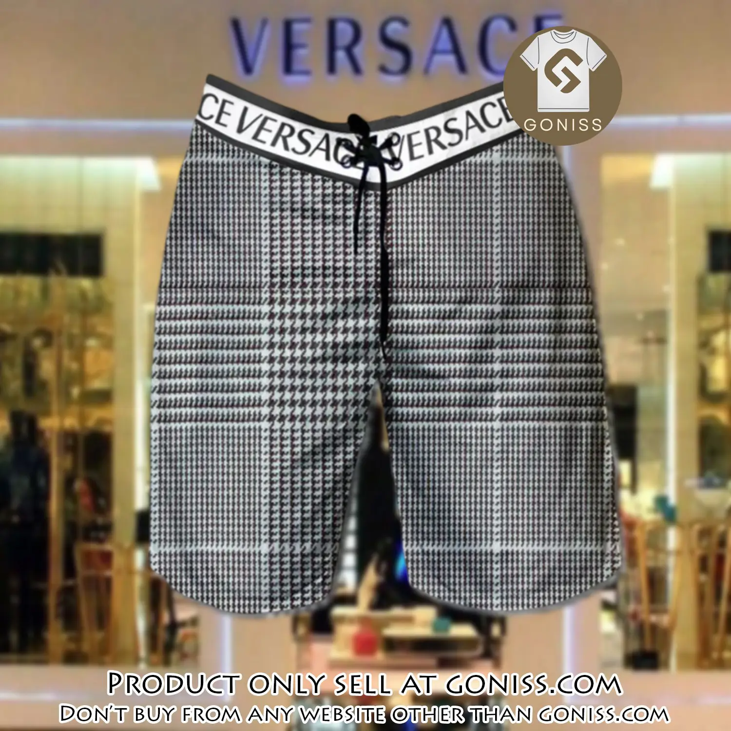 Versace medusa luxury brand premium fashion shorts for men gn0247377